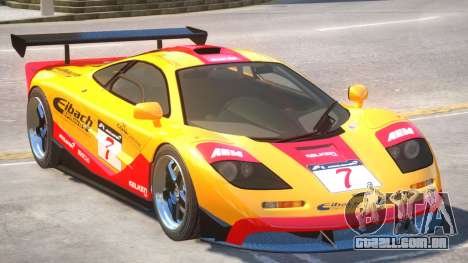 McLaren F1 V1 PJ3 para GTA 4