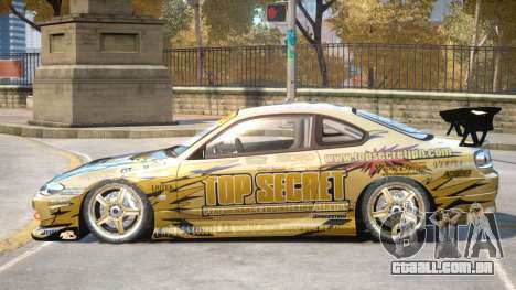 Nissan Silvia S15 V2 PJ para GTA 4