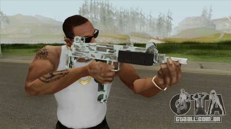 Uzi (Aquamarine) para GTA San Andreas