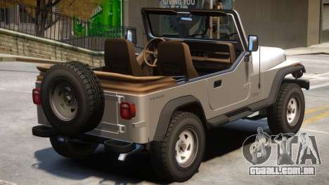 Jeep Wrangler V2 para GTA 4