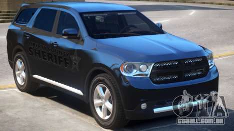 Dodge Durango Sheriff para GTA 4