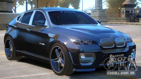 BMW X6 EVO Hamann para GTA 4