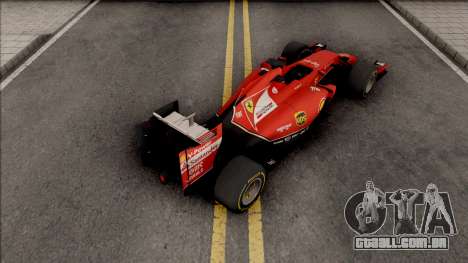 Ferrari F14 T F1 2014 para GTA San Andreas