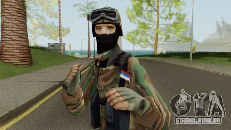 Serbian Soldier 1995 para GTA San Andreas