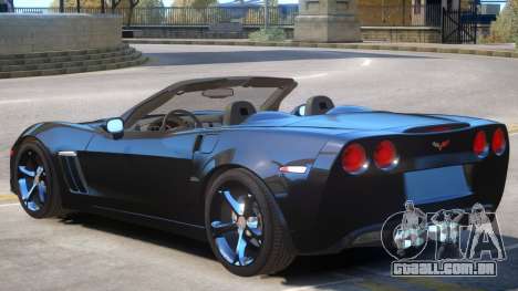 Chevrolet Corvette C6 Roadster para GTA 4