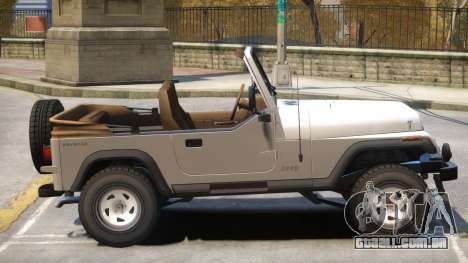 Jeep Wrangler V2 para GTA 4