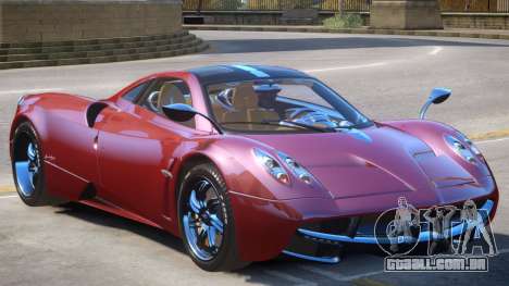 Pagani Huayra furious V1 para GTA 4