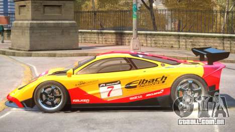 McLaren F1 V1 PJ3 para GTA 4