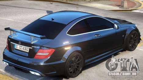 Mercedes Benz C63 V2 para GTA 4