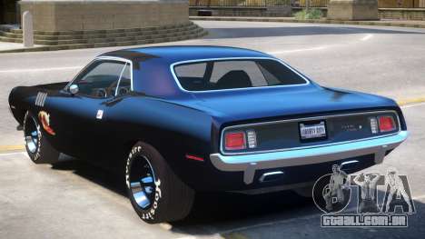 1971 Plymouth Cuda PJ3 para GTA 4