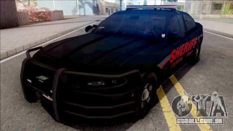 Dodge Charger LSSD Low Poly para GTA San Andreas
