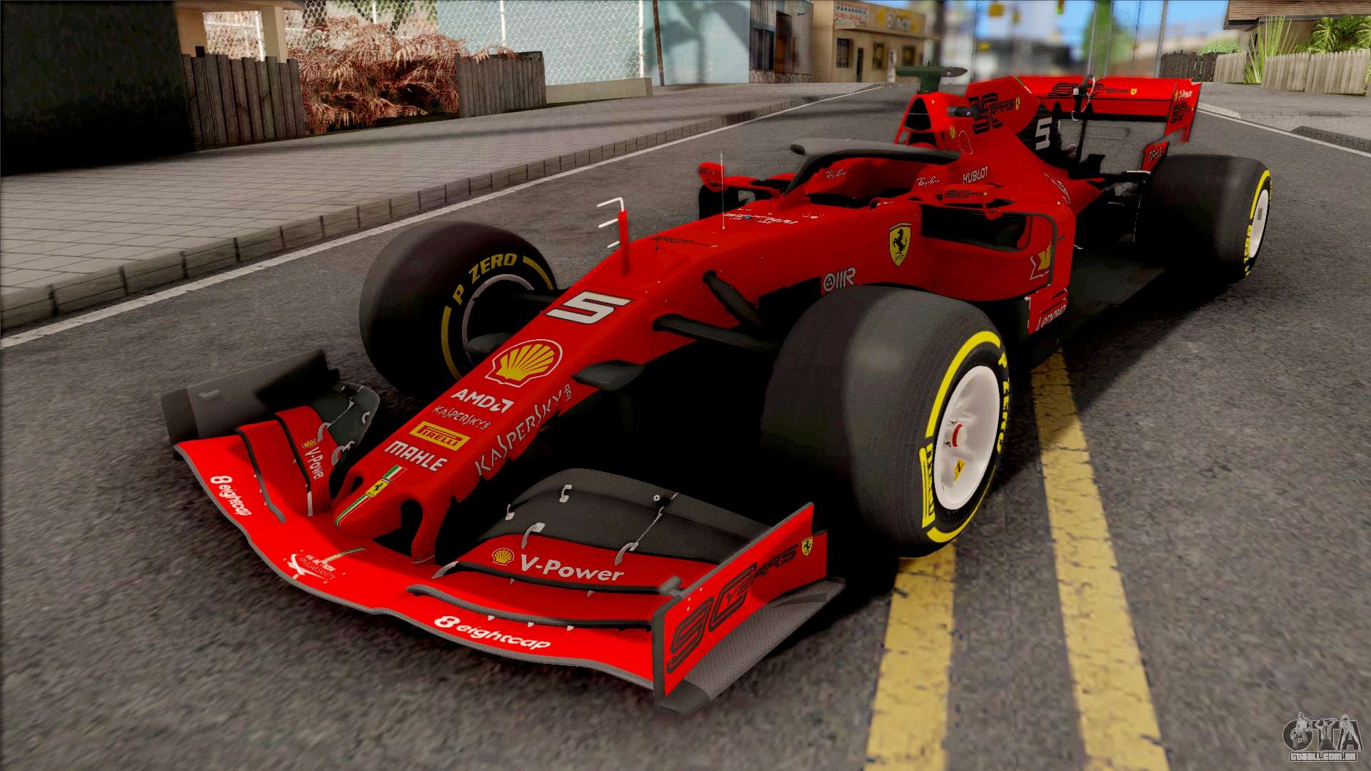 F1 Ferrari 2019 para GTA San Andreas