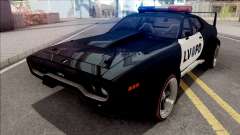 Plymouth GTX 1972 Custom Police LVPD para GTA San Andreas
