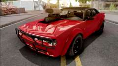 GTA V Bravado Gauntlet Hellfire Red para GTA San Andreas