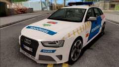 Audi RS4 Avant Magyar Rendorseg Updated Version para GTA San Andreas