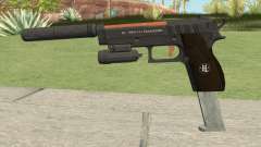 Hawk And Little Pistol GTA V (Orange) V3 para GTA San Andreas