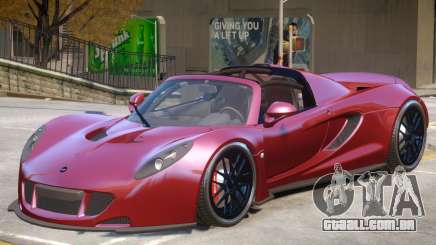 Hennessey Venom GT Roadster para GTA 4