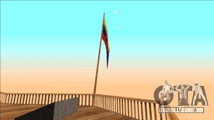 Venezuela bandeira sobre o monte čilliad para GTA San Andreas