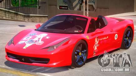 Ferrari 458 PJ para GTA 4