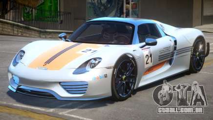 Porsche 918 Weissach para GTA 4