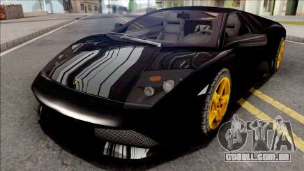 Lamborghini Murcielago LP640 Black para GTA San Andreas
