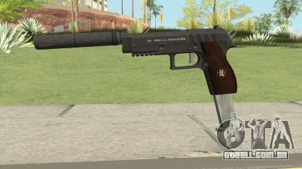 Hawk And Little Pistol GTA V Black (New Gen) V7 para GTA San Andreas