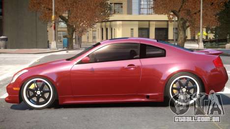 Infiniti G35 Stock para GTA 4