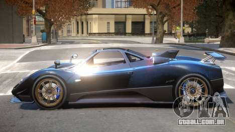 Pagani Zonda F V1.2 para GTA 4