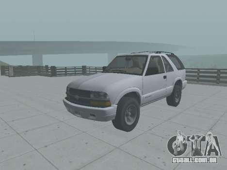 Chevrolet Blazer 2001 para GTA San Andreas
