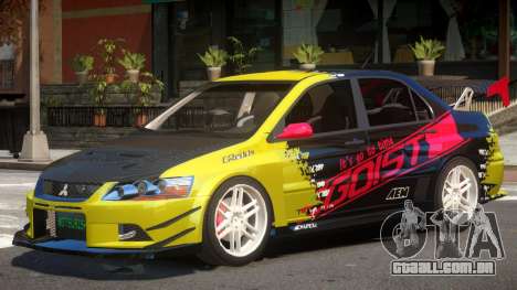 Lancer Evo IX Tuning V1.2 para GTA 4