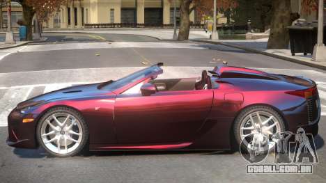 Lexus LF-A Spider para GTA 4