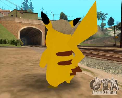 Michael Círculo em forma de Pikachu para GTA San Andreas