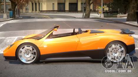 Pagani Zonda Spider para GTA 4