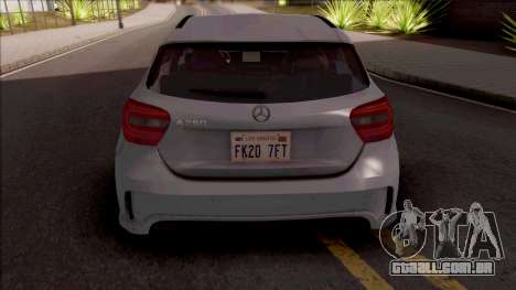 Mercedes-Benz A250 AMG 2016 Lowpoly para GTA San Andreas