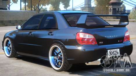 Subaru Impreza Improved para GTA 4