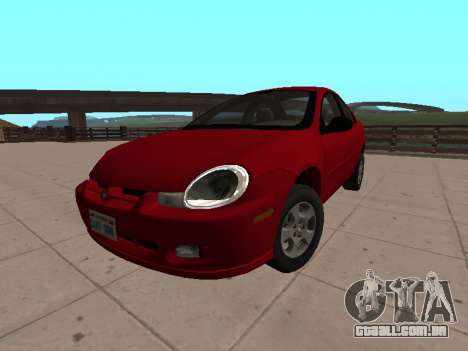 Dodge Neon Série De 2002 para GTA San Andreas