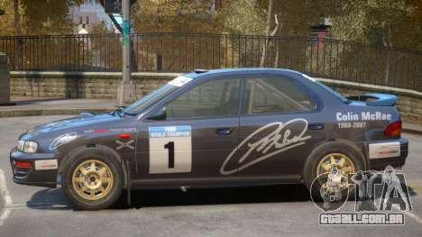 Subaru Impreza Rally Edition V1 PJ3 para GTA 4