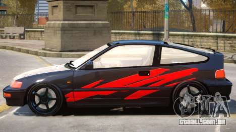 1992 Honda CRX V1 para GTA 4