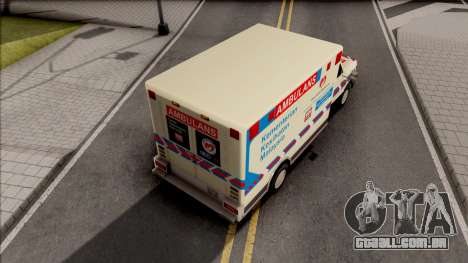 Ambulance Malaysia KKM para GTA San Andreas