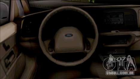 Ford Crown Victoria Civil RHA para GTA San Andreas