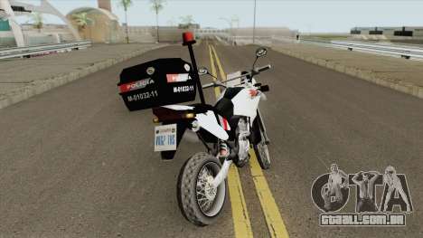 Honda XRE 300 (Policia SP) para GTA San Andreas