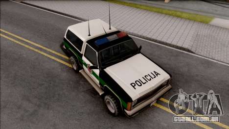 Lietuviska Police Ranger para GTA San Andreas