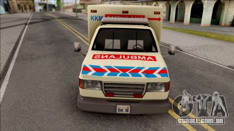 Ambulance Malaysia KKM para GTA San Andreas