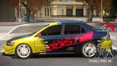 Lancer Evo IX Tuning V1.2 para GTA 4