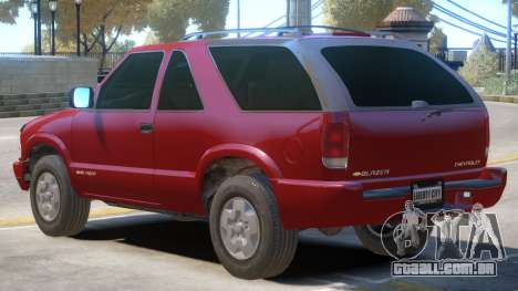 Chevrolet Blazer V1 R2 para GTA 4