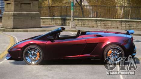 Gallardo Spyder Performante para GTA 4