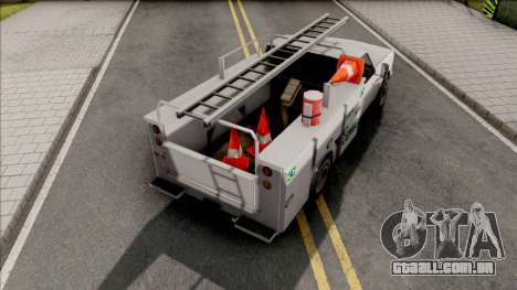 Utility Van CEMIG Energia MG para GTA San Andreas