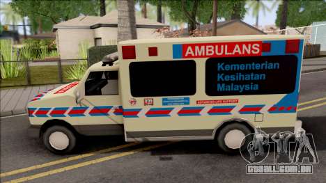 Ambulance Malaysia KKM para GTA San Andreas