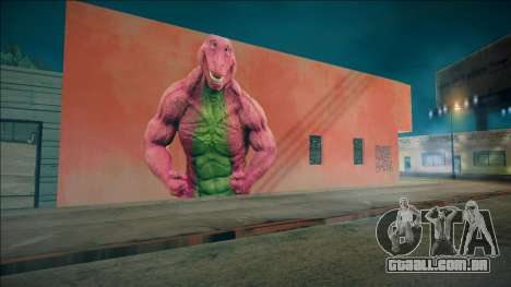 Graffiti Barney para GTA San Andreas