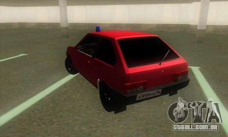 VAZ 2108 Hobo Vermelho para GTA San Andreas